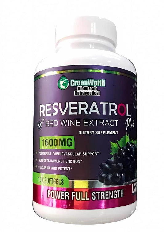 Resveratrol green worl  x100 sofg